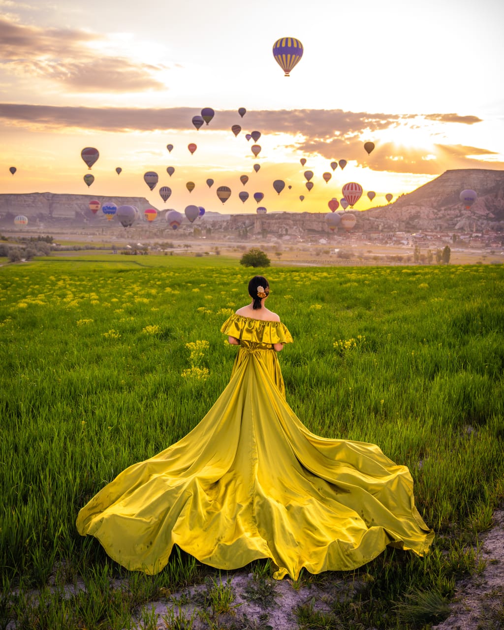 Uçan Elbise Çekimi - 4