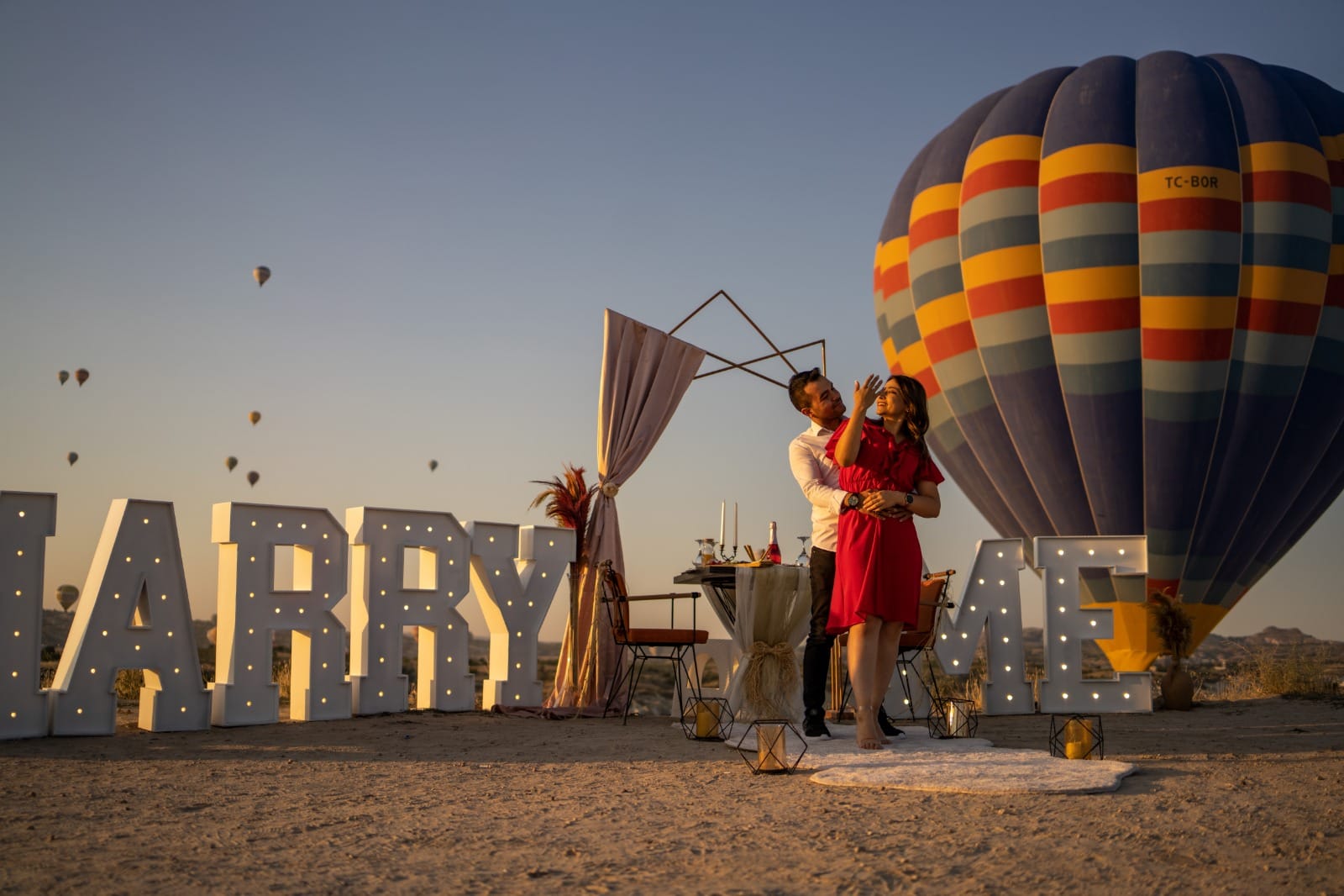 Evlilik Teklifi Çekimi