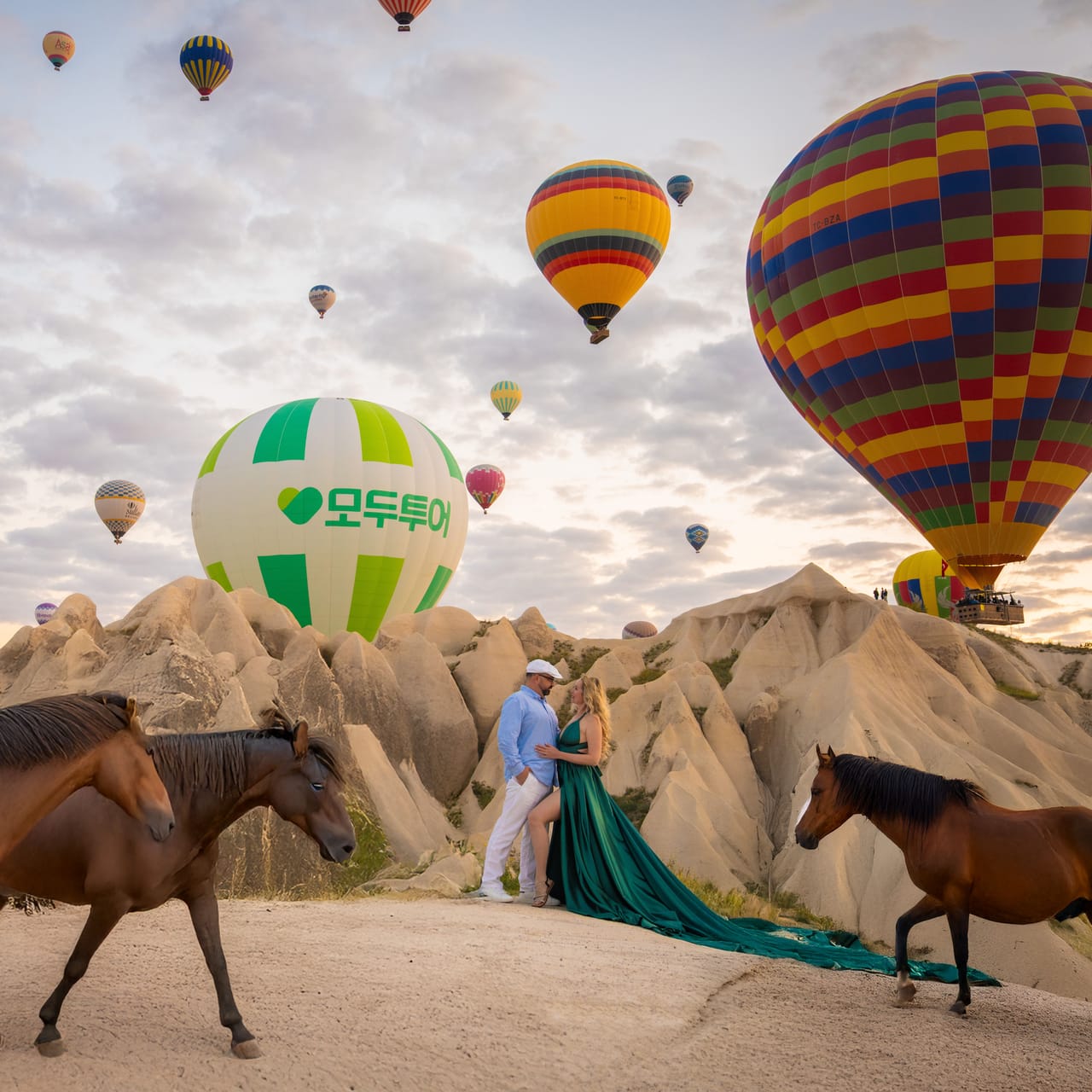Koşan Atlar Çekimi